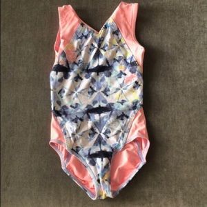 Girls pink leotard